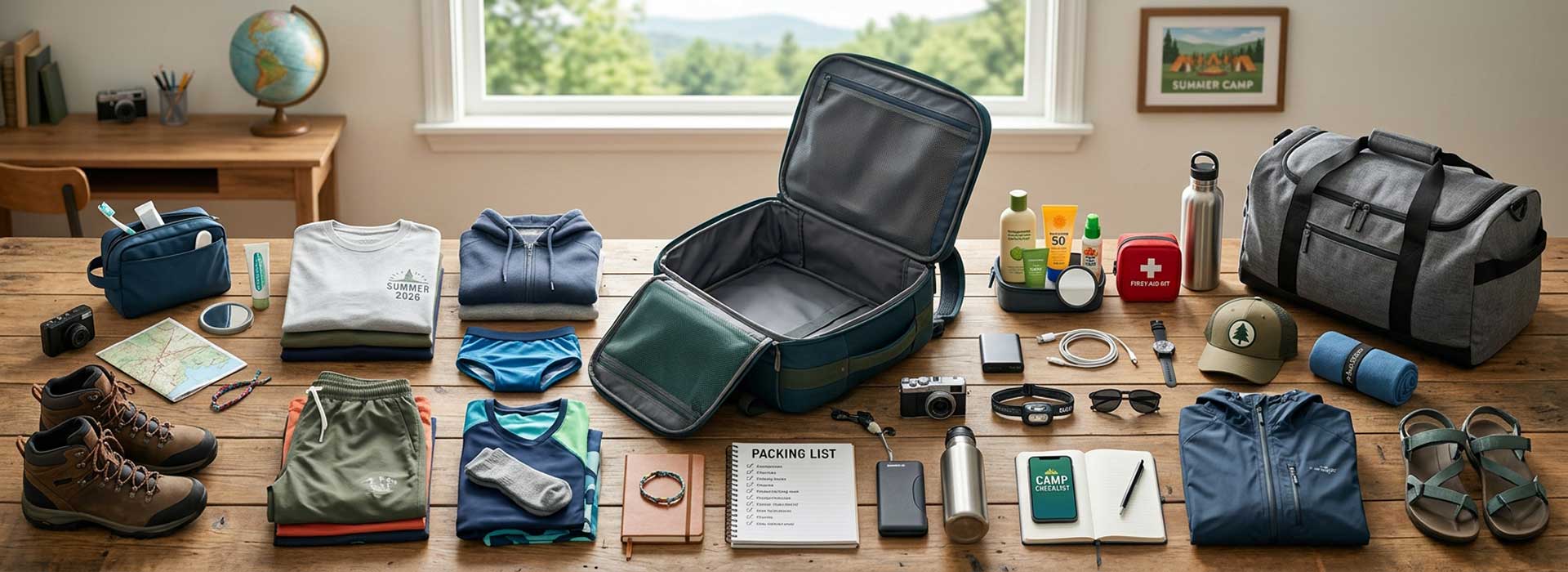 lista rzeczy na obozy dla młodzieży